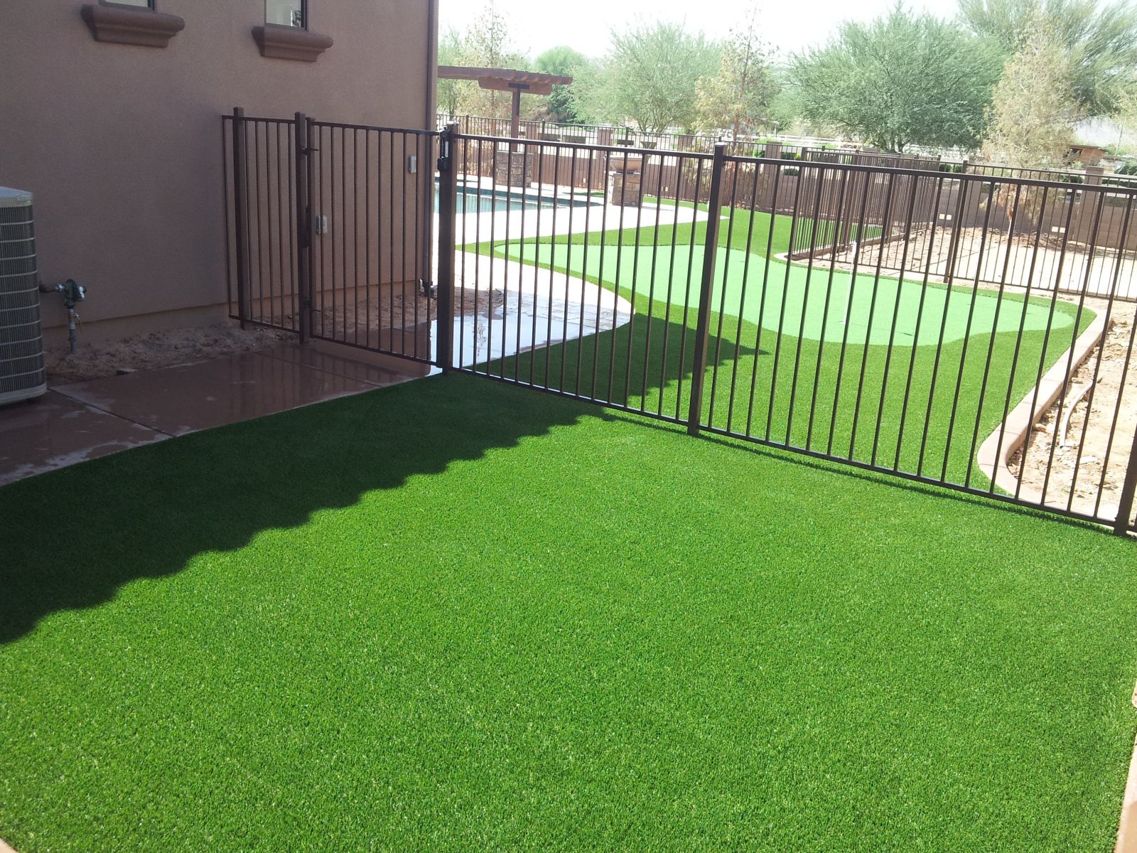 Paradise Valley Artificial Turf. Typical Fake Grass Care